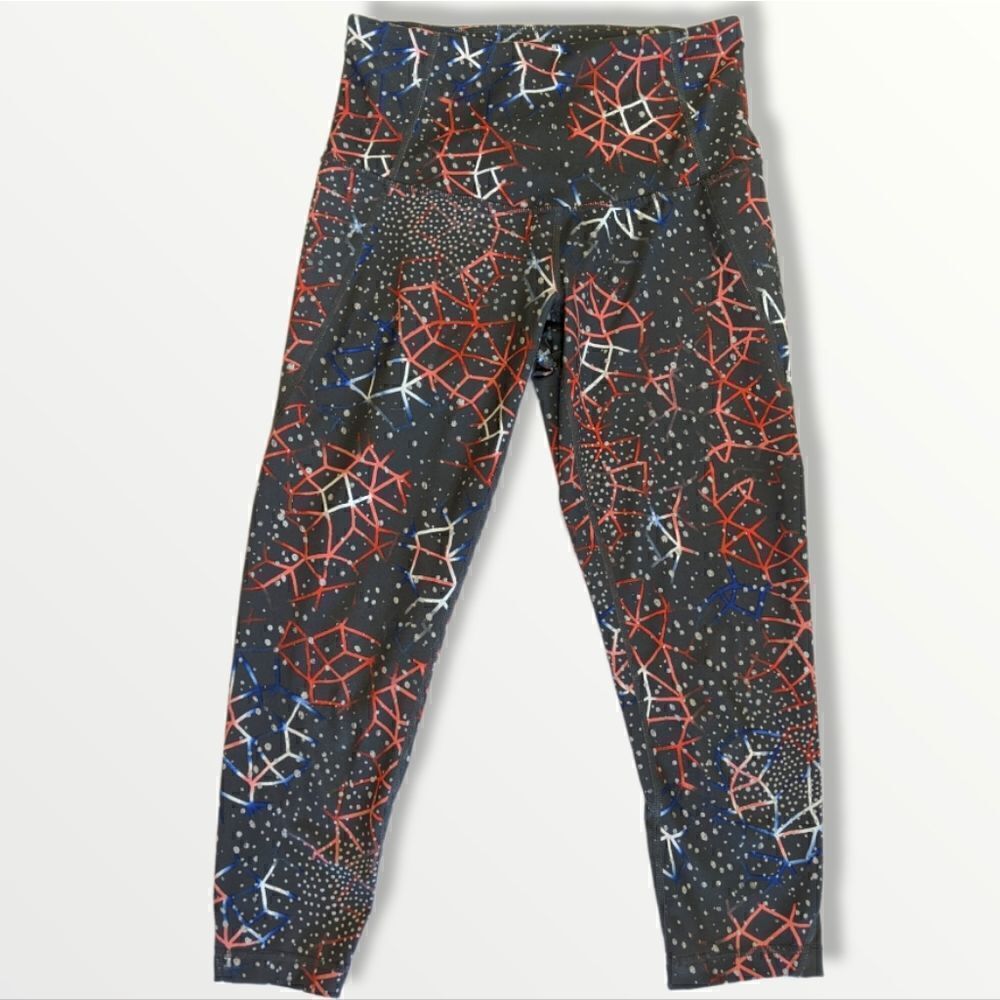 Zella Hatha Constellation High Rise Crop Leggings - Picture 5 of 8